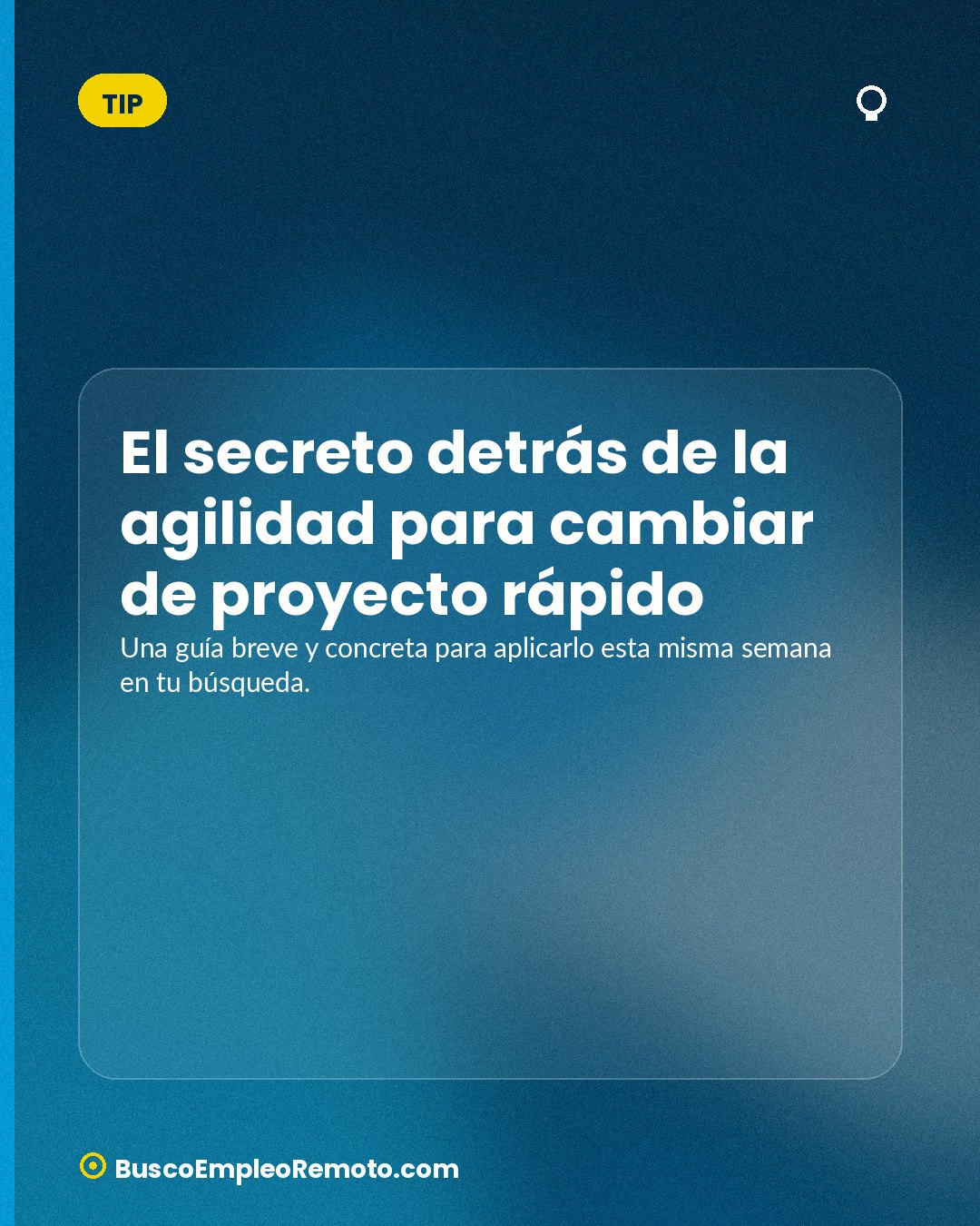 El secreto detrás de la agilidad para cambiar de proyecto rápido · imagen 1 de 1