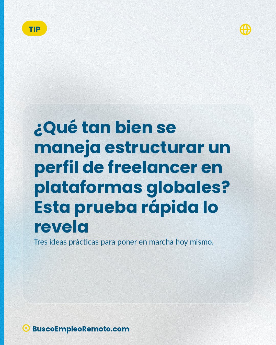 ¿Qué tan bien se maneja estructurar un perfil de freelancer en plataformas globales? Esta prueba rápida lo revela · imagen 1 de 1