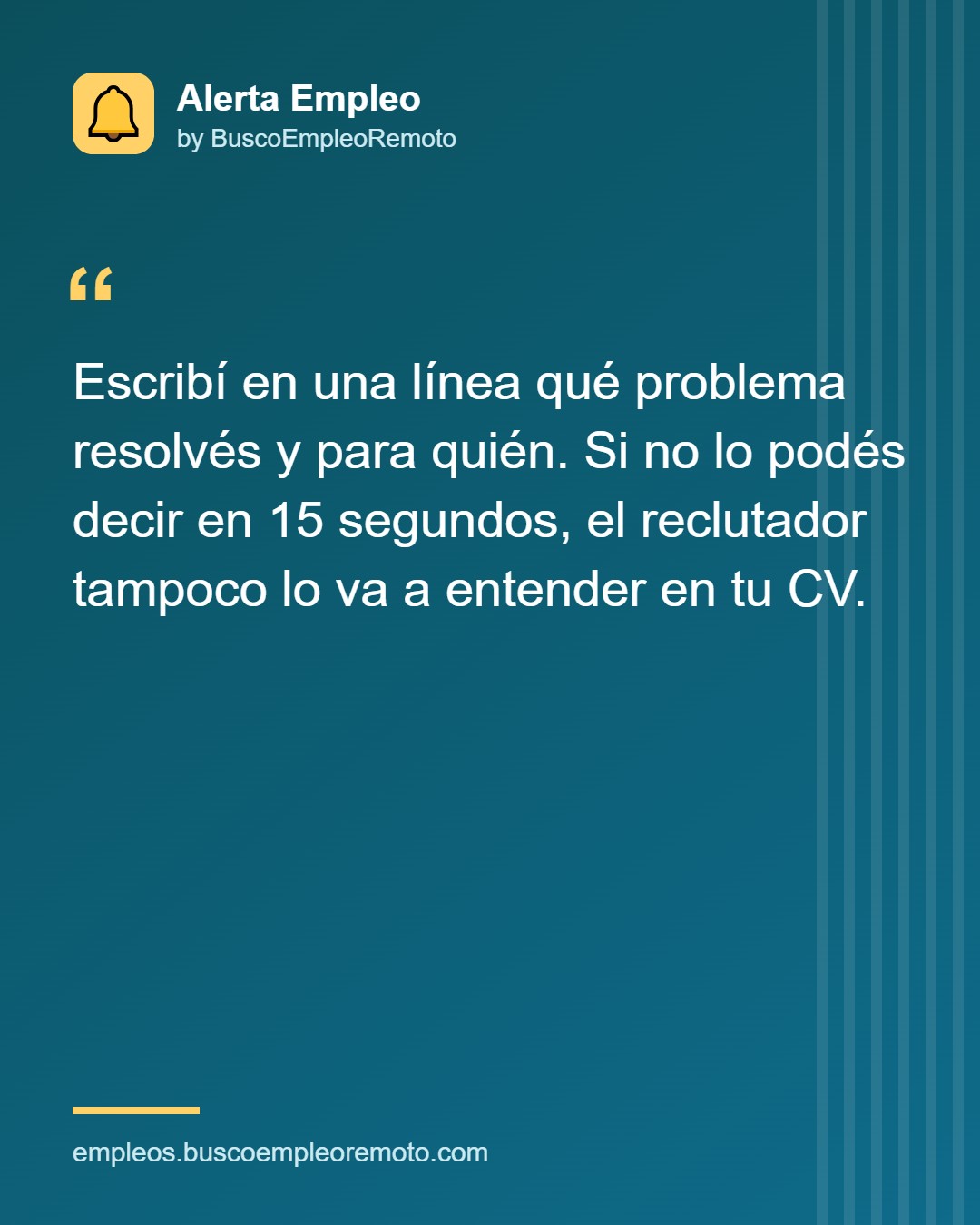 Del curso · Redefinite antes de postularte · imagen 2 de 3