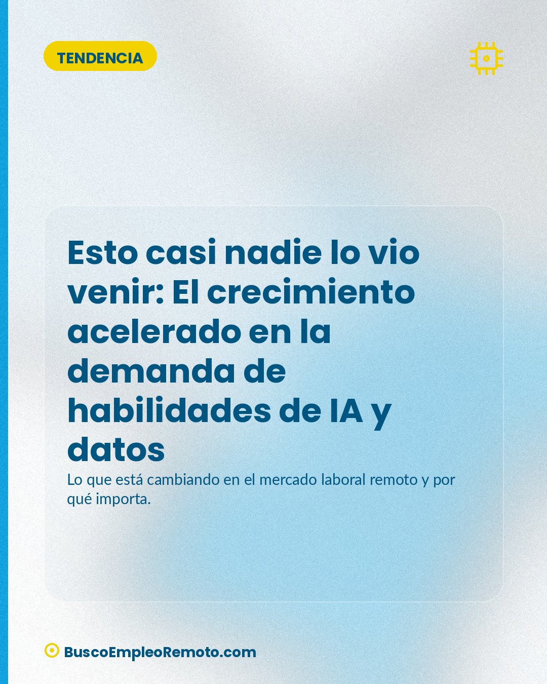 Esto casi nadie lo vio venir: El crecimiento acelerado en la demanda de habilidades de IA y datos · imagen 1 de 1