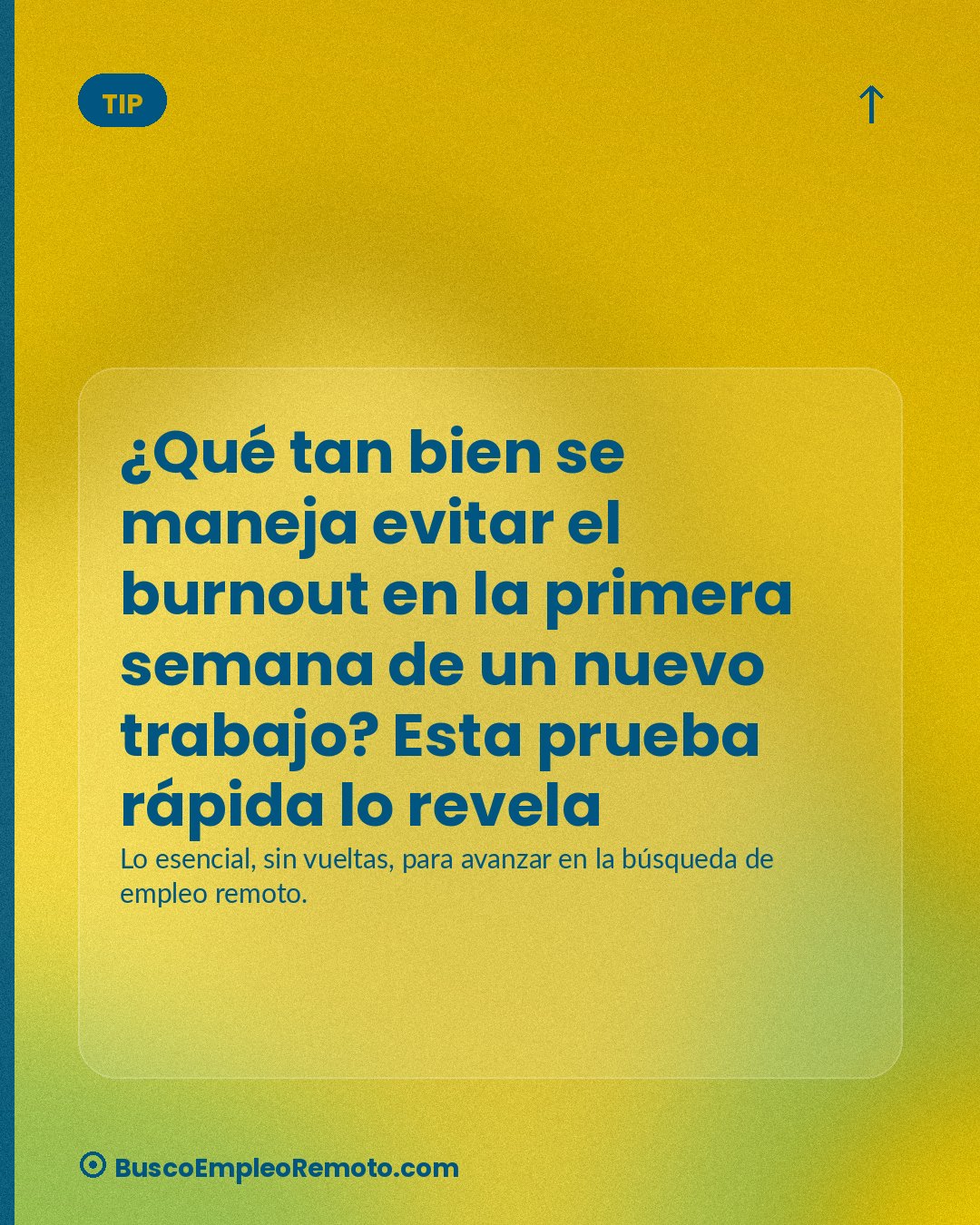 ¿Qué tan bien se maneja evitar el burnout en la primera semana de un nuevo trabajo? Esta prueba rápida lo revela · imagen 1 de 1